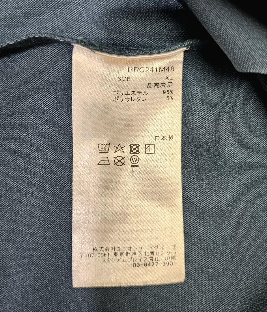 BRIEFING ハイネックシャツ XL ブルー BRIEFING ハイネックシャツ XL ブルー - メルカリ