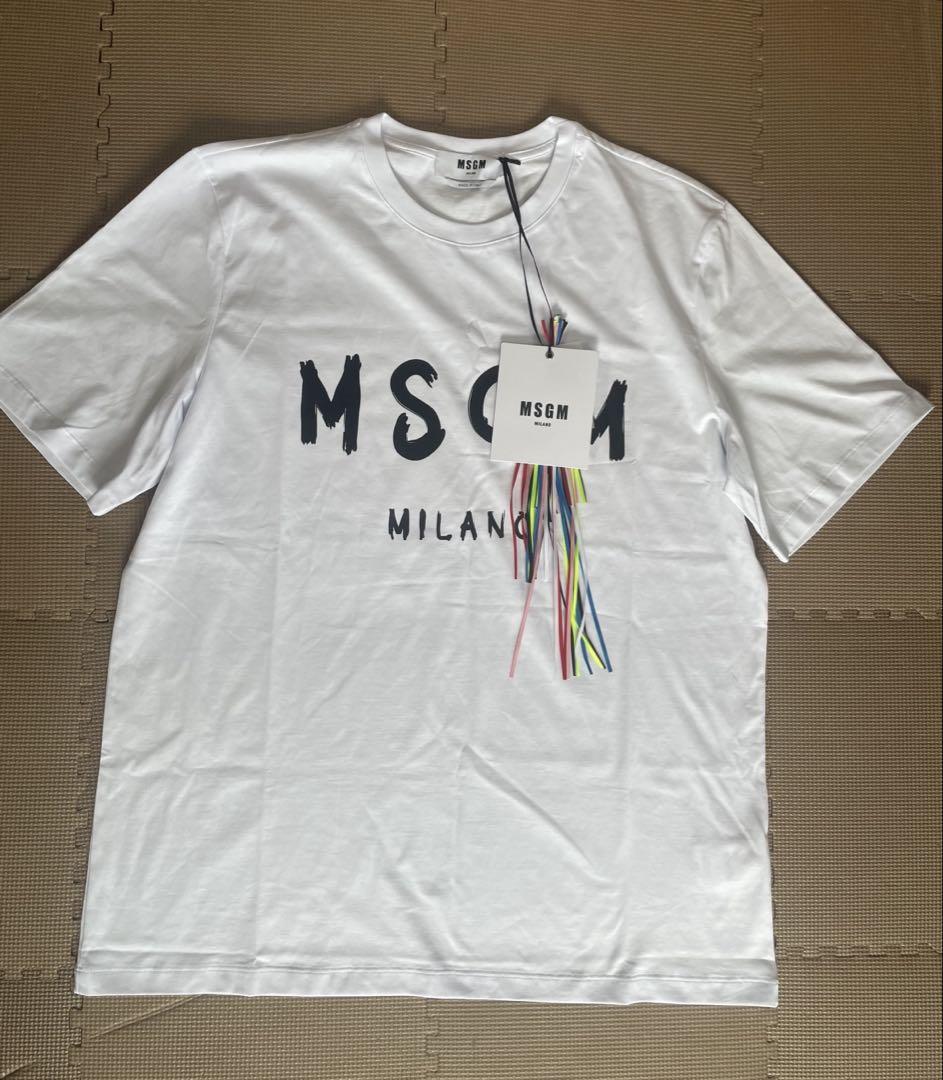 【正規品】MSGM エムエスジーエム ロゴ Tシャツ XL