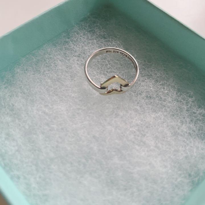 ティファニー　トリプルオープンハートリング　9.5号 Tiffany & Co. - TIFFANY ティファニー 925 トリプルハート