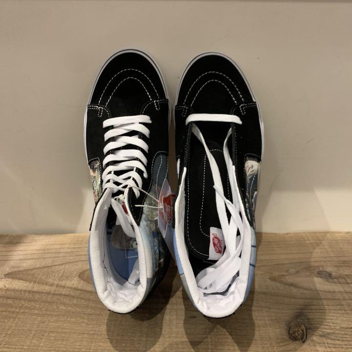 VANS FRANCES STARK US規格 LUlk8-m79661245366 MOCA SK8-HI コラボ 国産安い