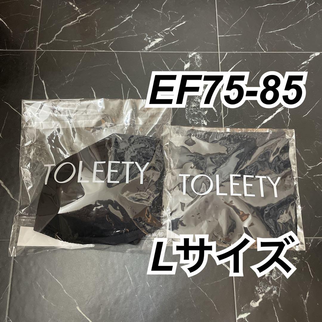 TOLEETYトゥリーティ/軽やかストレスフリーブラEF75-85＆ショーツL