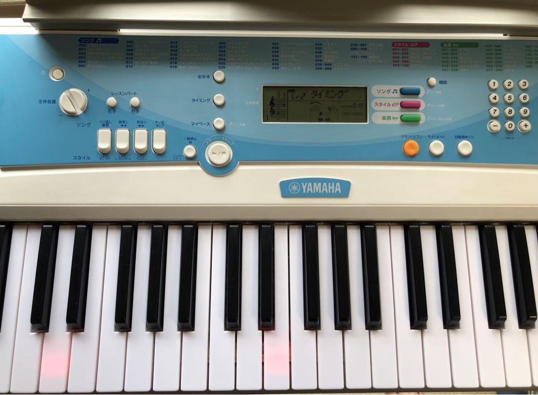 Yamaha EZ-J220 デジタルキーボード　専用スタンド付き