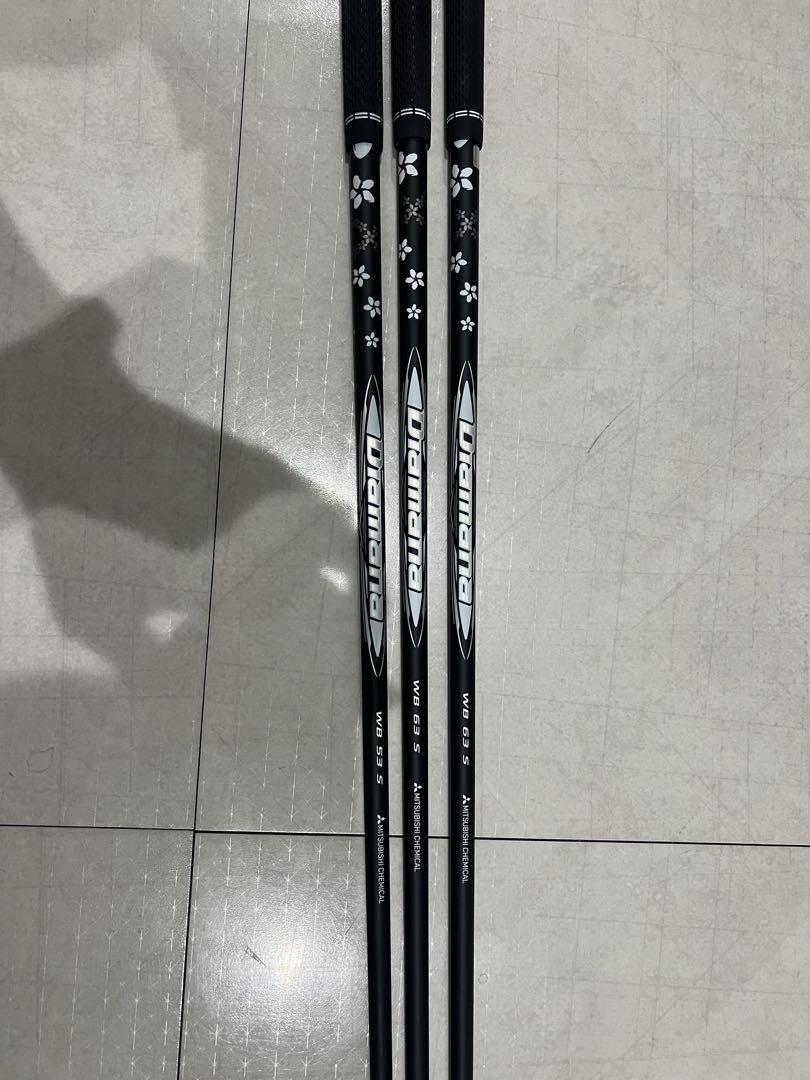 Diamana WB シャフト(FW3•5•7用) flex:s 3本セット
