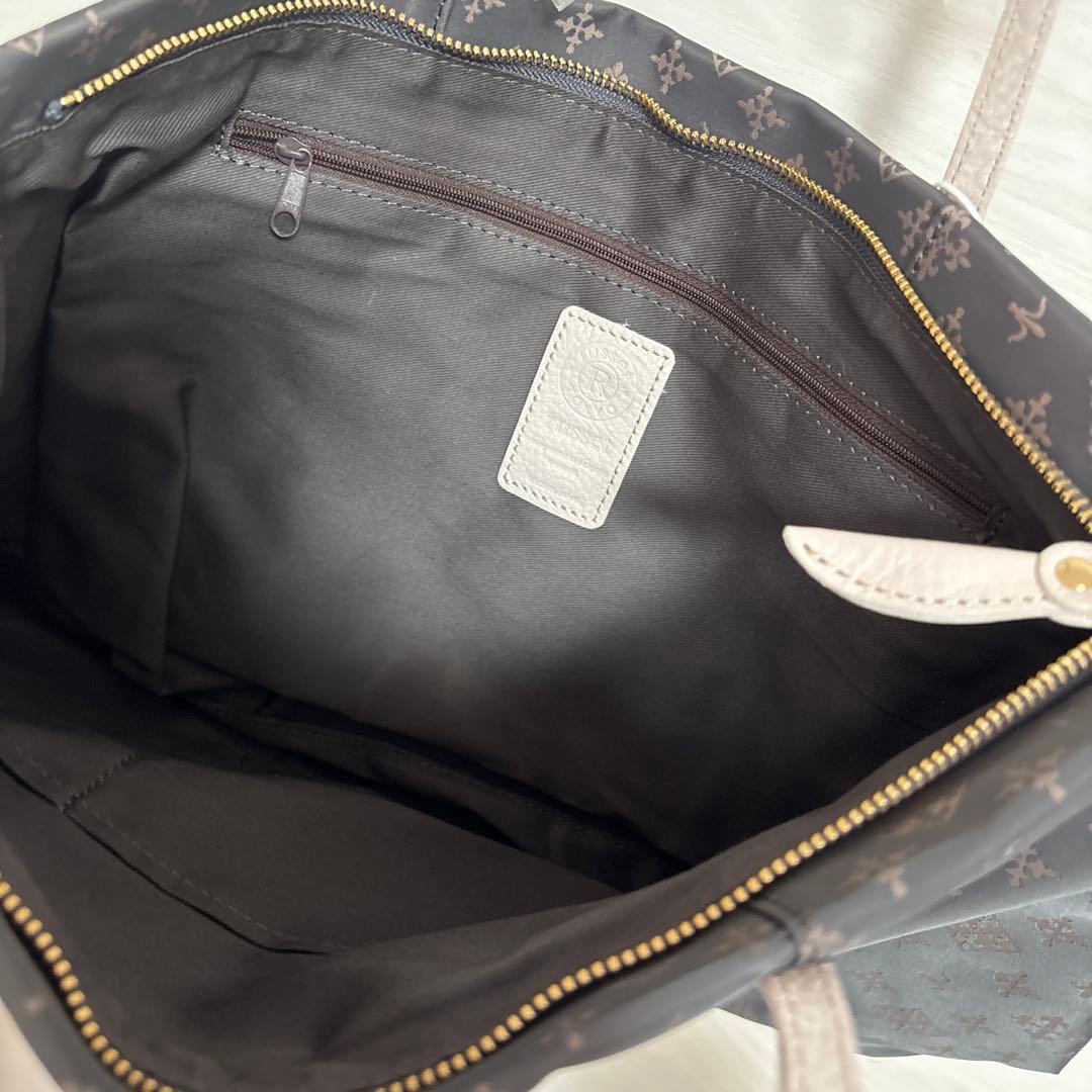 タグ付き ラシット シンプルデザイントート(CE-328-OUT） グレーピンク