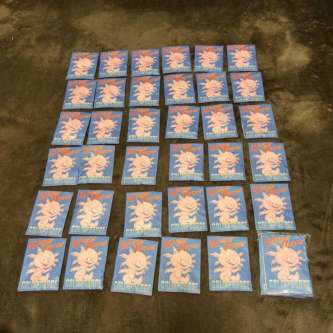 アマダ　ウーパールーパー　カラーバッジ45個入　未開封品