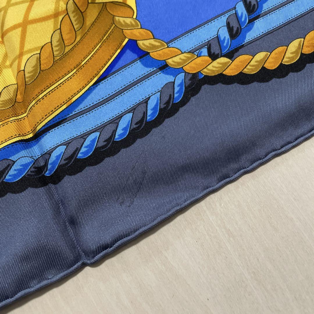 エルメス カレ 90 GRANDE TENUE 馬の礼装 大判スカーフ