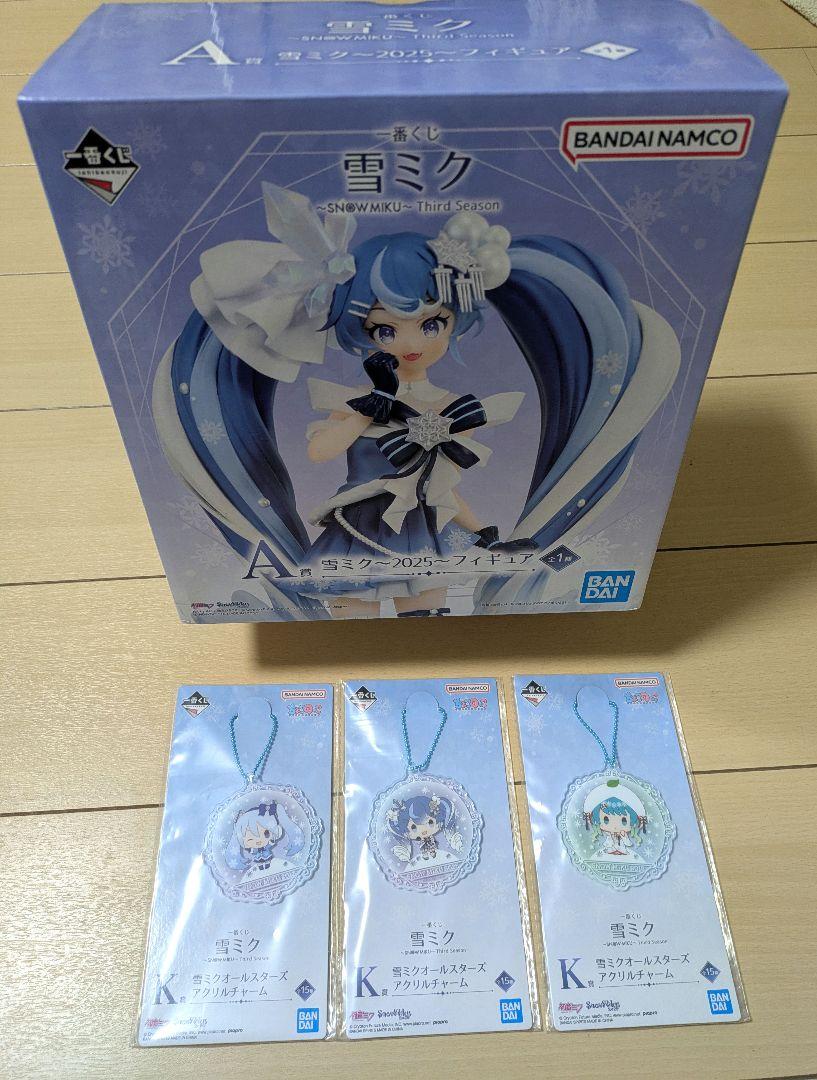 一番くじ 雪ミク A賞 雪ミク フィギュア 初音ミク 2025