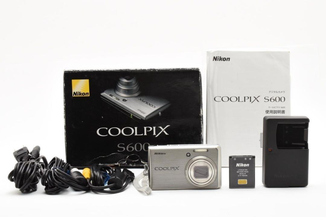 Nikon ニコン Coolpix S600 コンパクトデジタルカメラ コンデジ