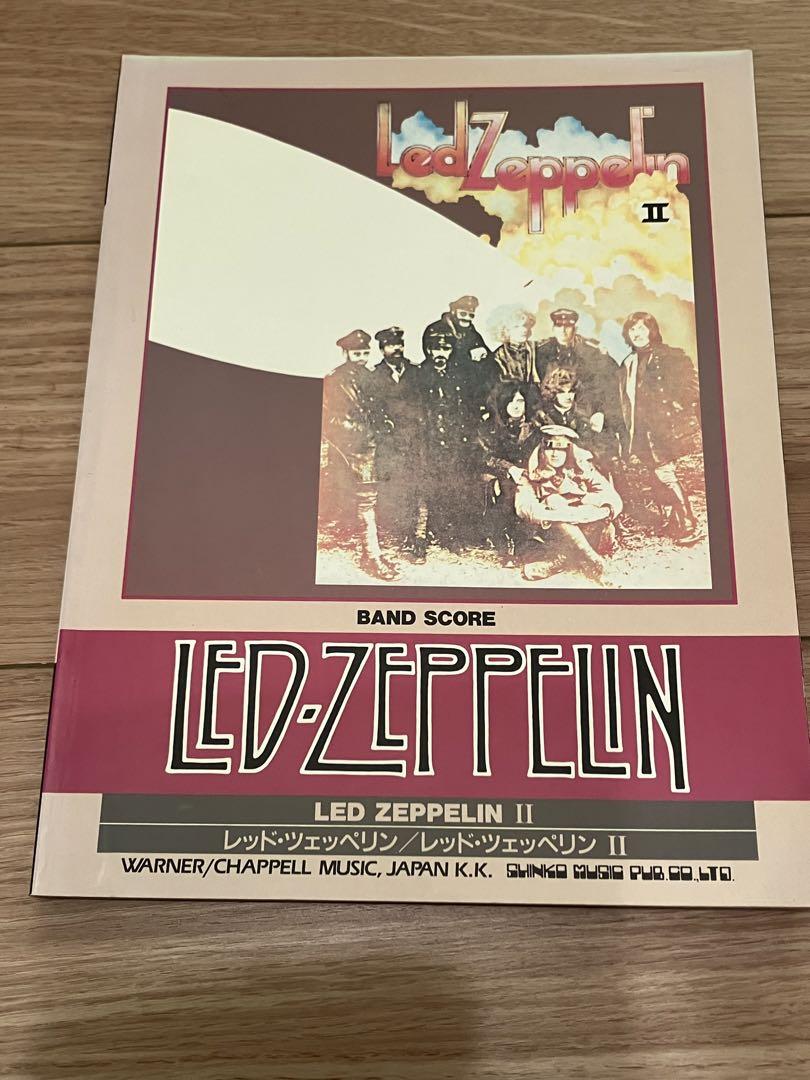 【稀少】LED ZEPPELIN バンドスコア　他