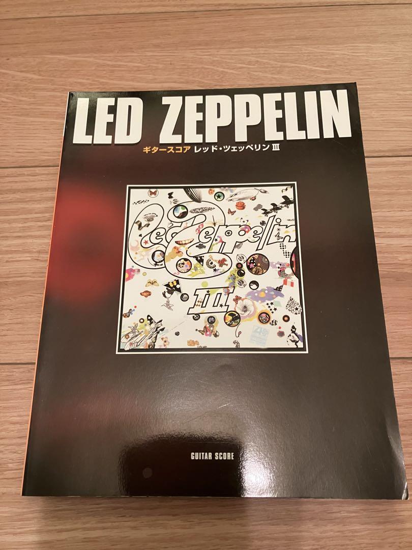 【稀少】LED ZEPPELIN バンドスコア　他