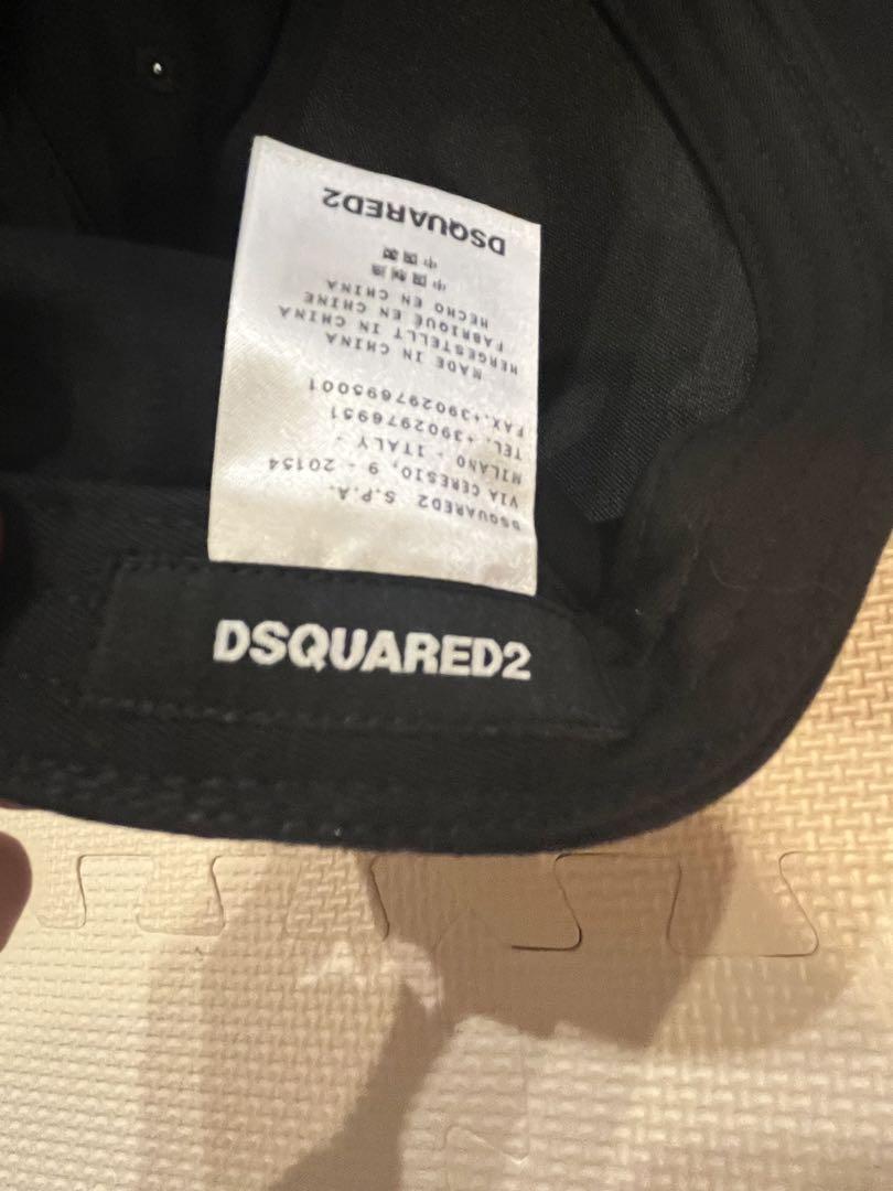 DSQUARED2 ICON ブラックキャップ