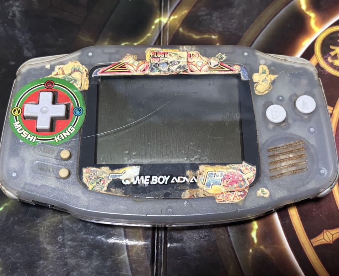 【ジャンク品】ゲームボーイアドバンス ミルキーブルー② ジャンク品 2台セット ゲームボーイアドバンス本体 ミルキー