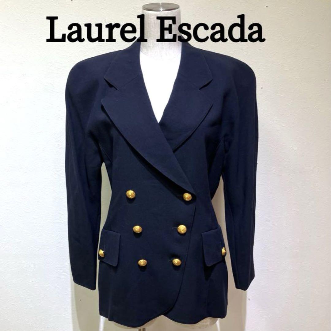 Laurel Escada ネイビージャケット古著