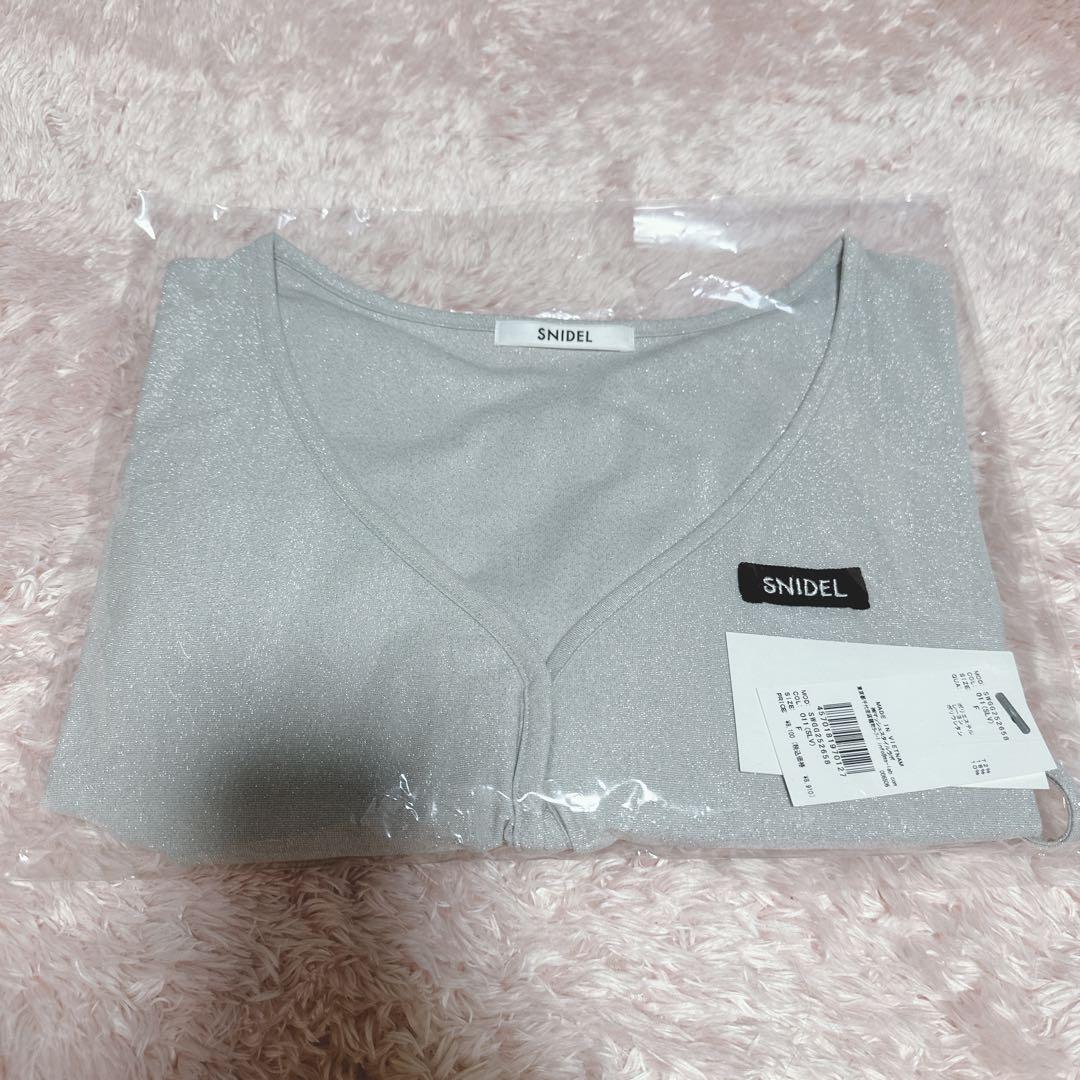 新品未使用】SNIDEL♡UVカットボレロ シルバー
