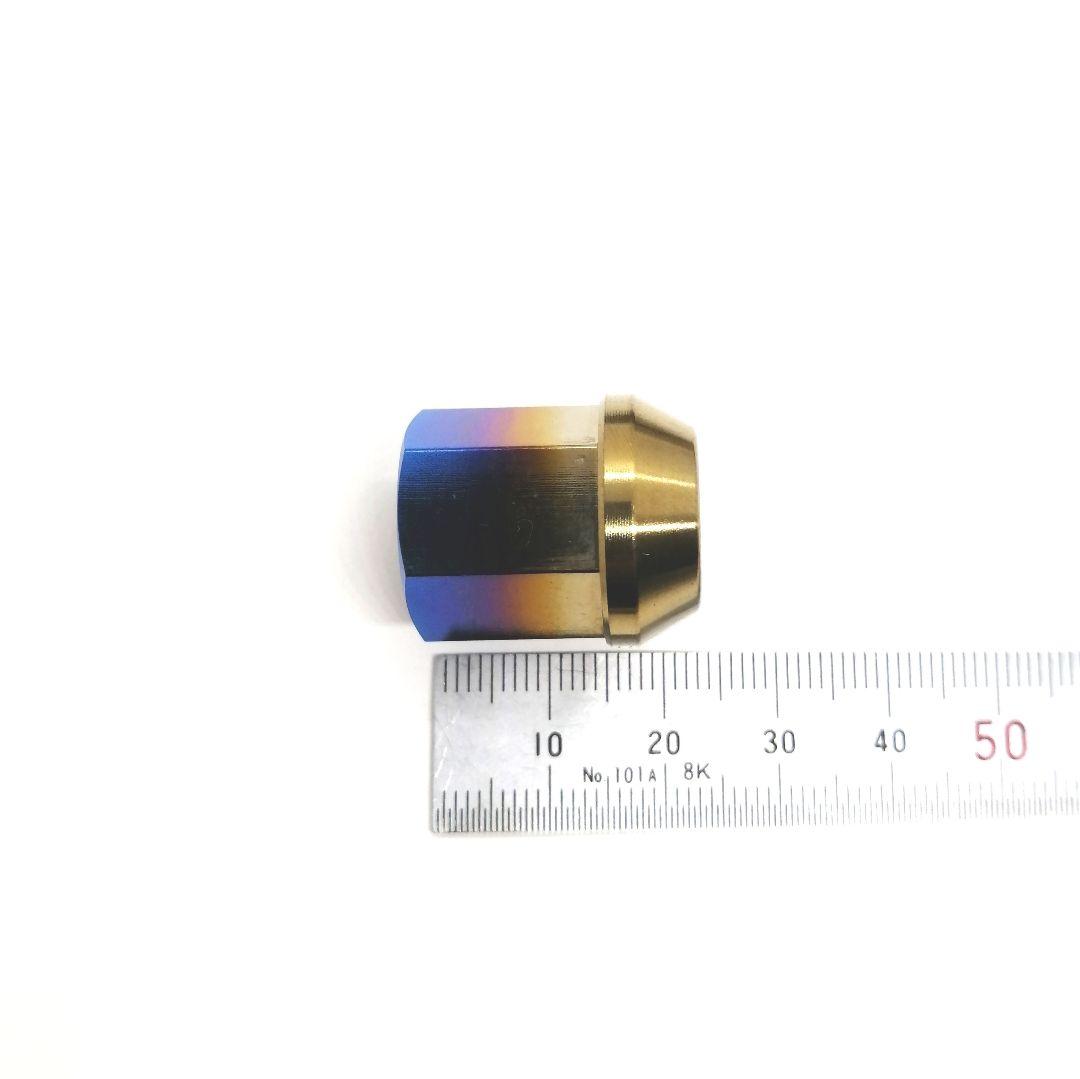 即購入OK 64チタン M12 P1.25 ホイールナット 16本 軽量