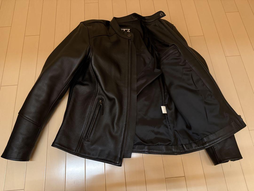 MET'Z ライダースジャケット メッツ レザー ジャケット バイク 革ジャン
