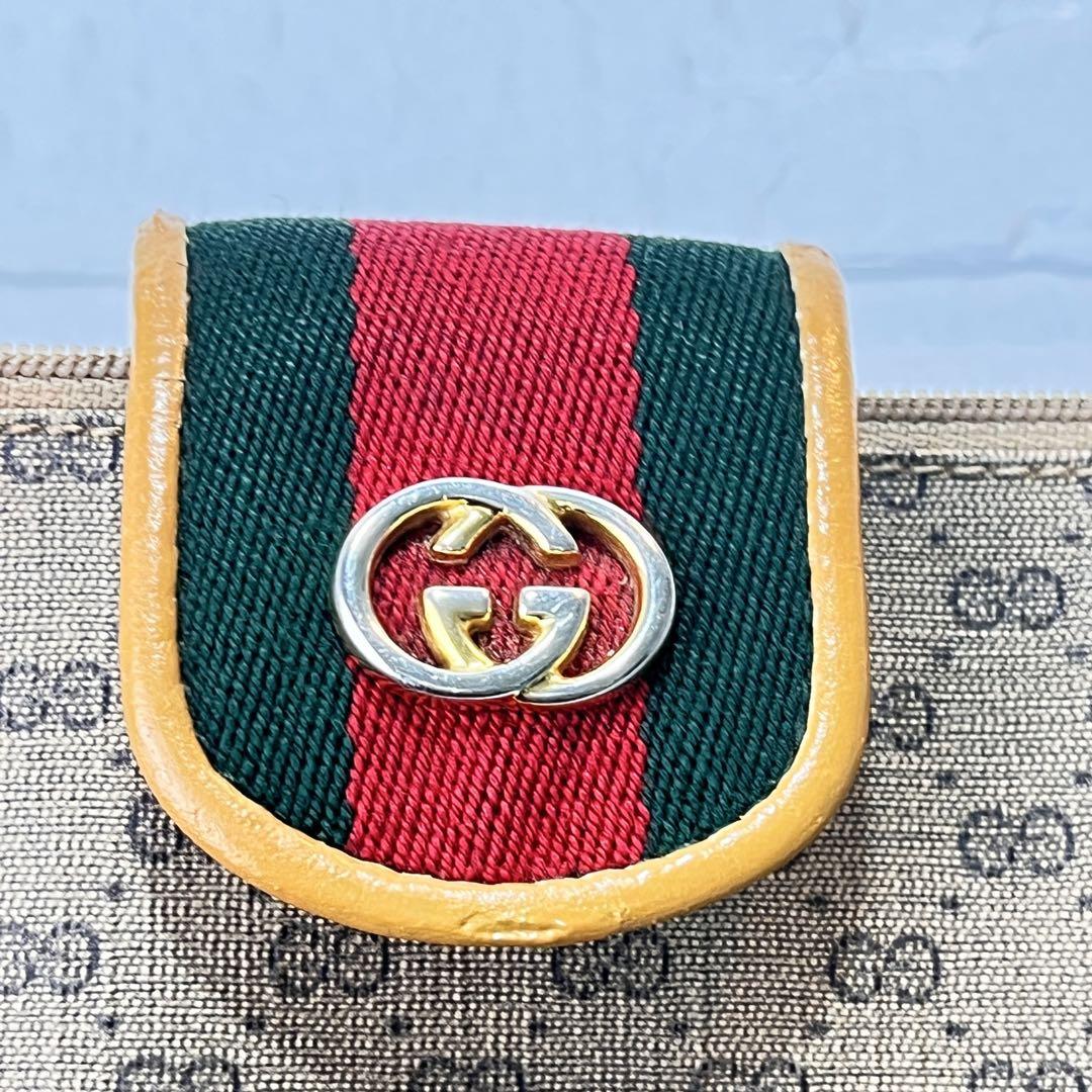 GUCCI✨オールドグッチ ポーチ インターロッキング シェリー