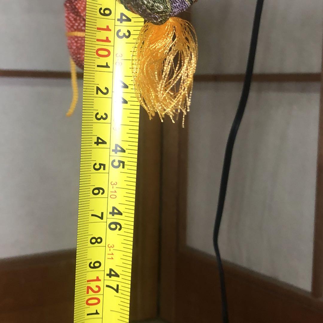 ☢ 電球傘付き吊し雛飾り