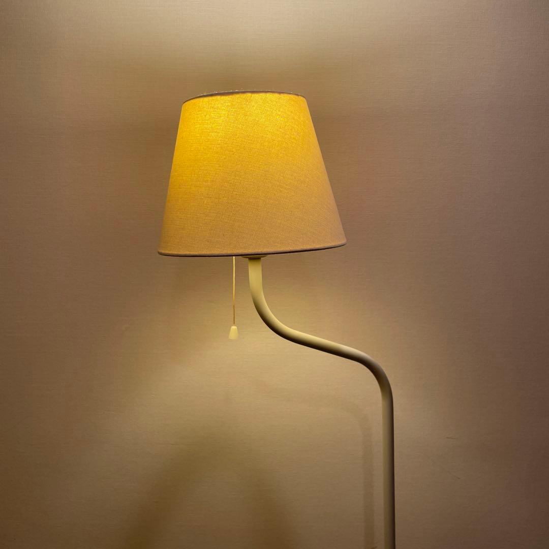 激レア】無印良品 MUJI フロアライト 布シェード フロアスタンド 廃盤