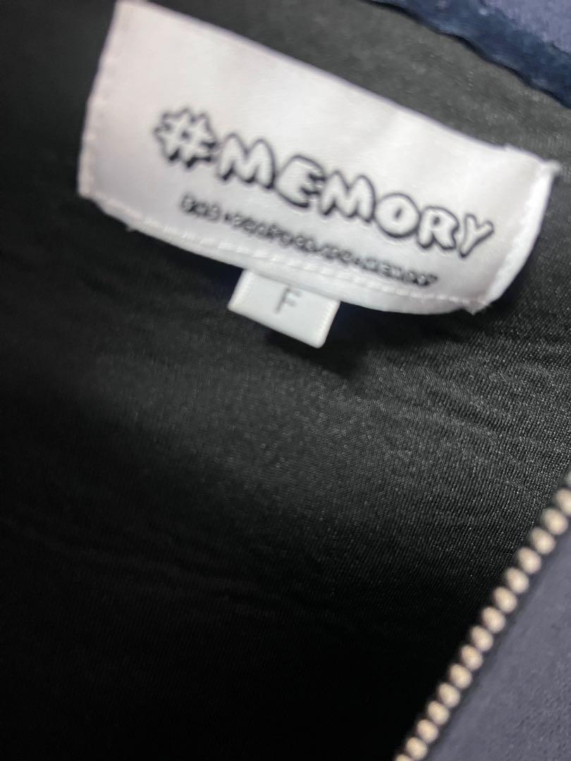Memory ジップアップパーカー ネイビー