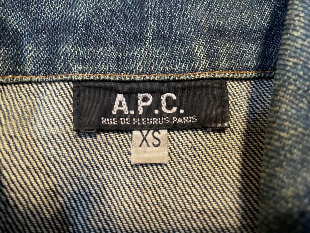美ヒゲ・ハチノス　A.P.C. 3rd 日本製　デニムジャケット Lサイズ相当