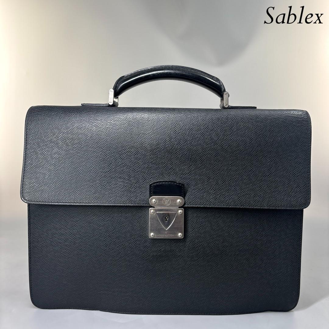 【極美品】ルイヴィトン タイガラギート ブラック ブリーフケース ビジネスバッグ