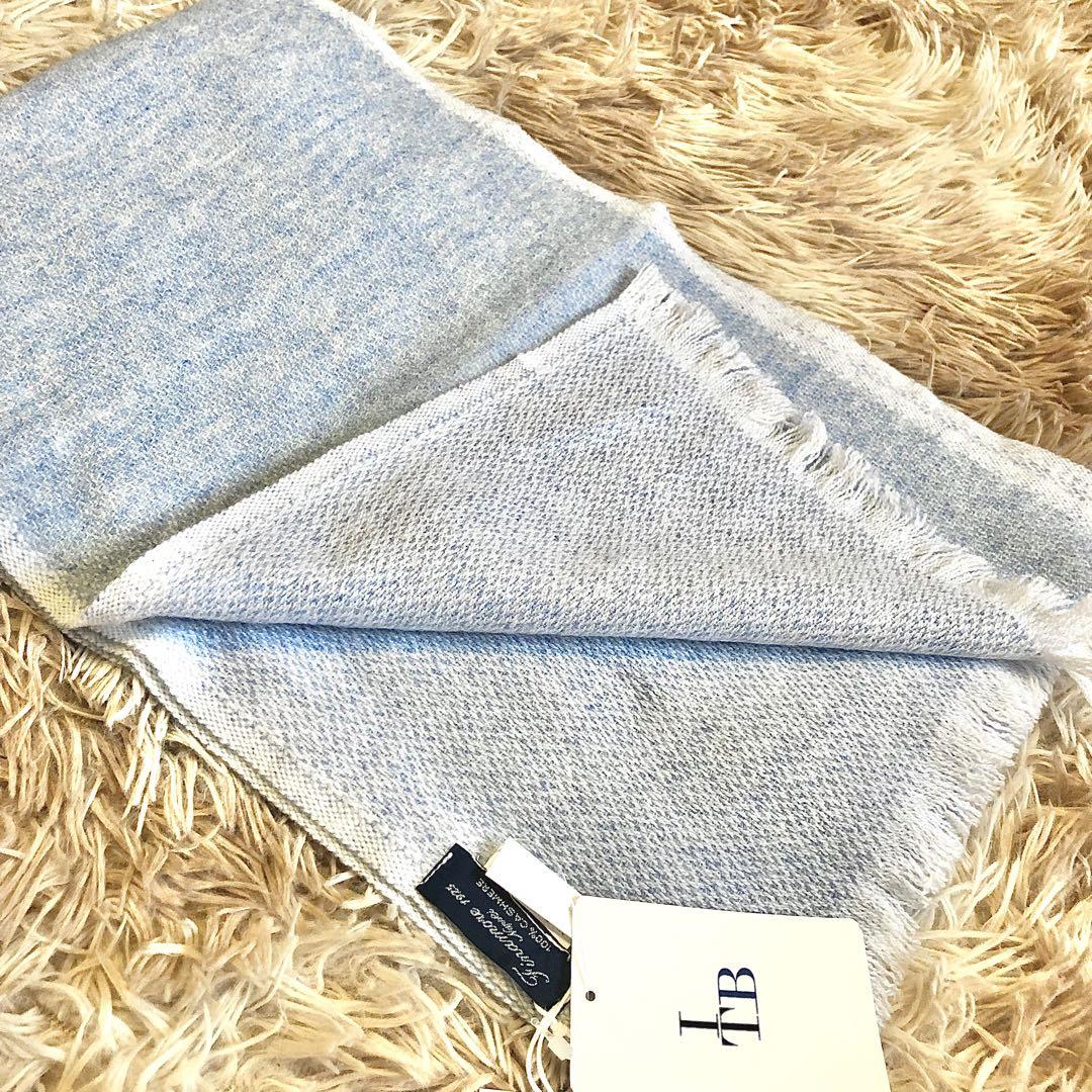 受注生産品】 新品 カシミヤ100% 高級 フィナモレ Finamore ストール