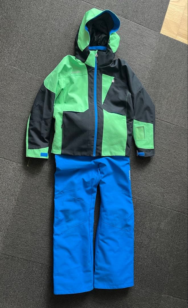 日本製146 KAZAMA スキー板 ビンディング付き KAZAMA ピンク スキーセット スキー板・ブーツ・ストック ◇中古