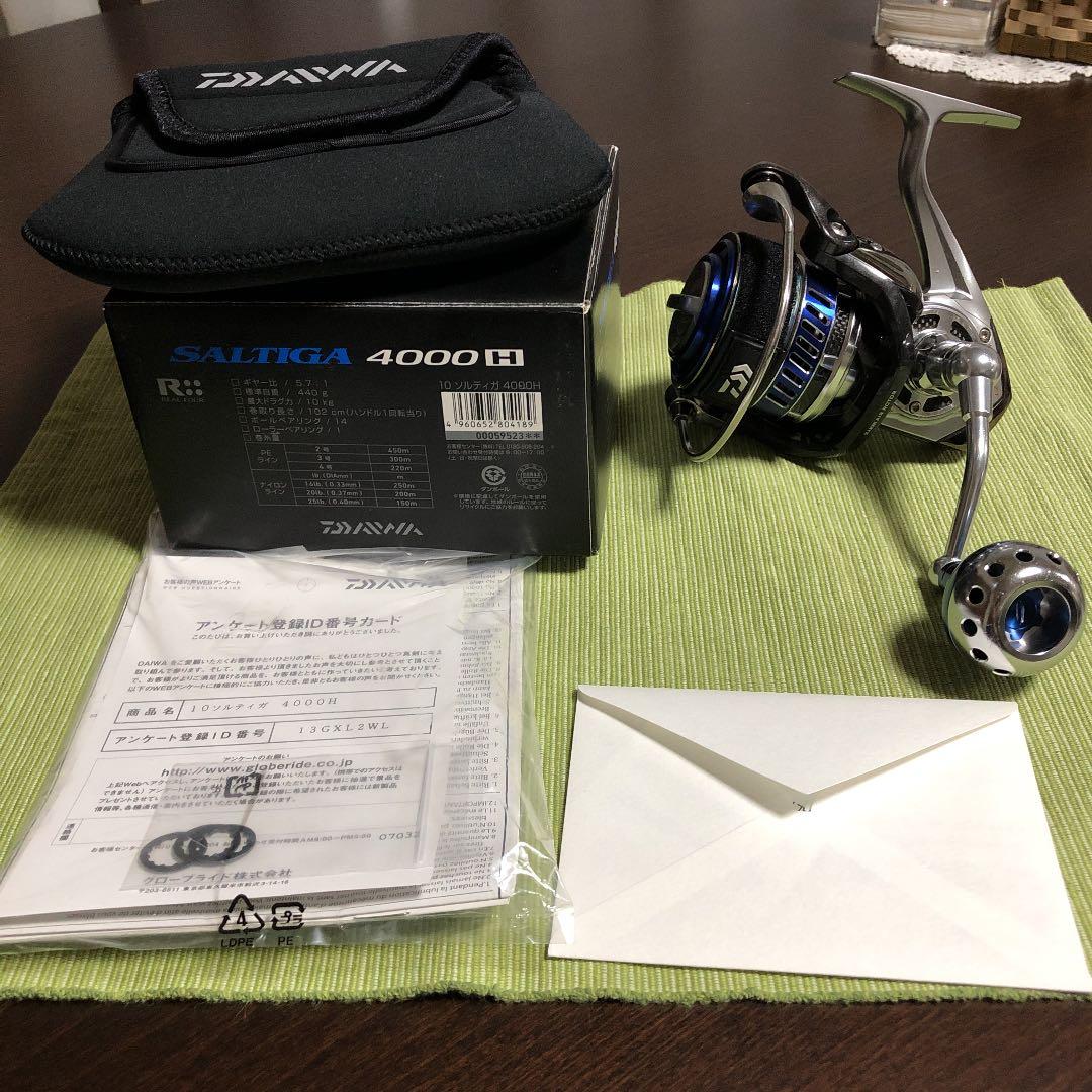 ダイワ 10ソルティガ　4000H ダイワ 10ソルティガ 4000H ダイワ ソルティガ 4000-H 23年モデル