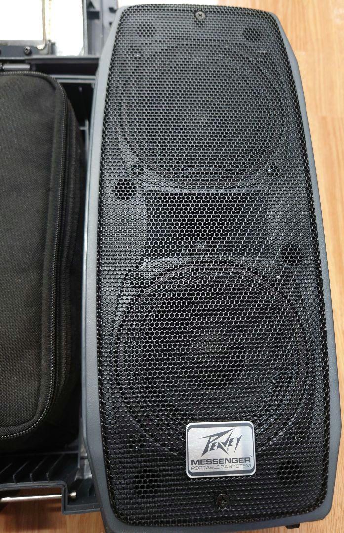 ■【マイク・各種ケーブル付】PEAVEY M100 ポータブルPAシステム