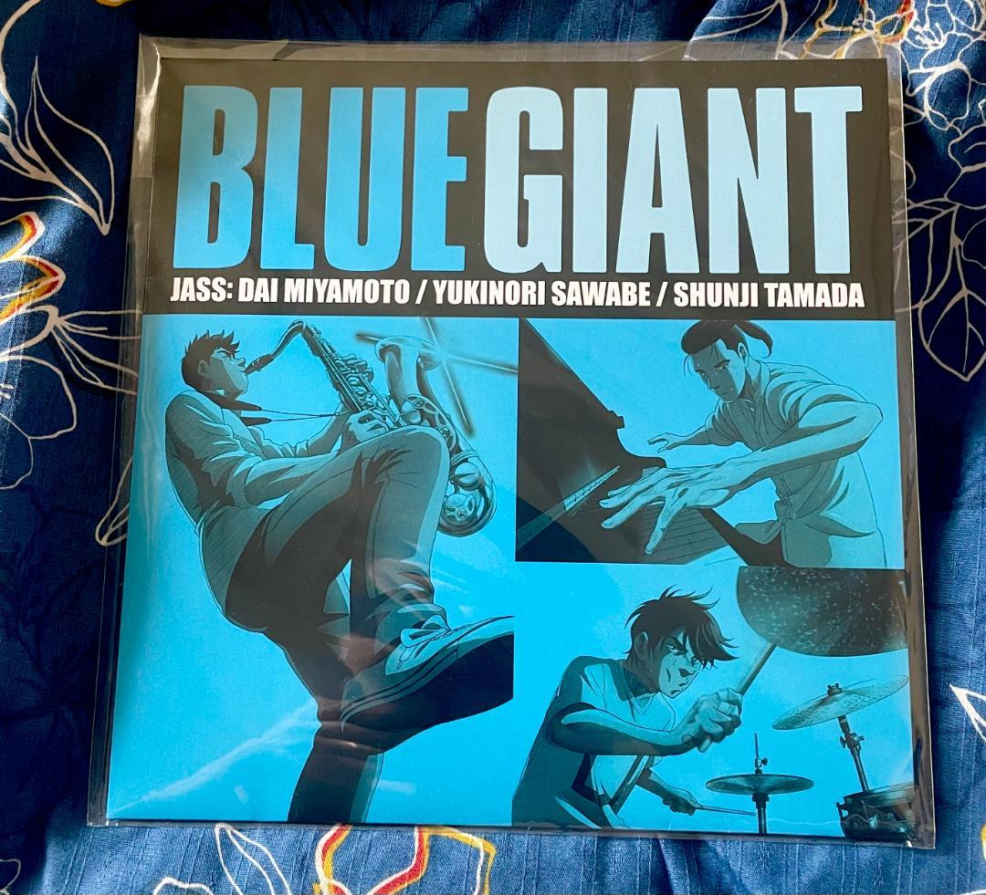 BLUE GIANT 』 7インチレコード型イラストカード」3枚 新品未