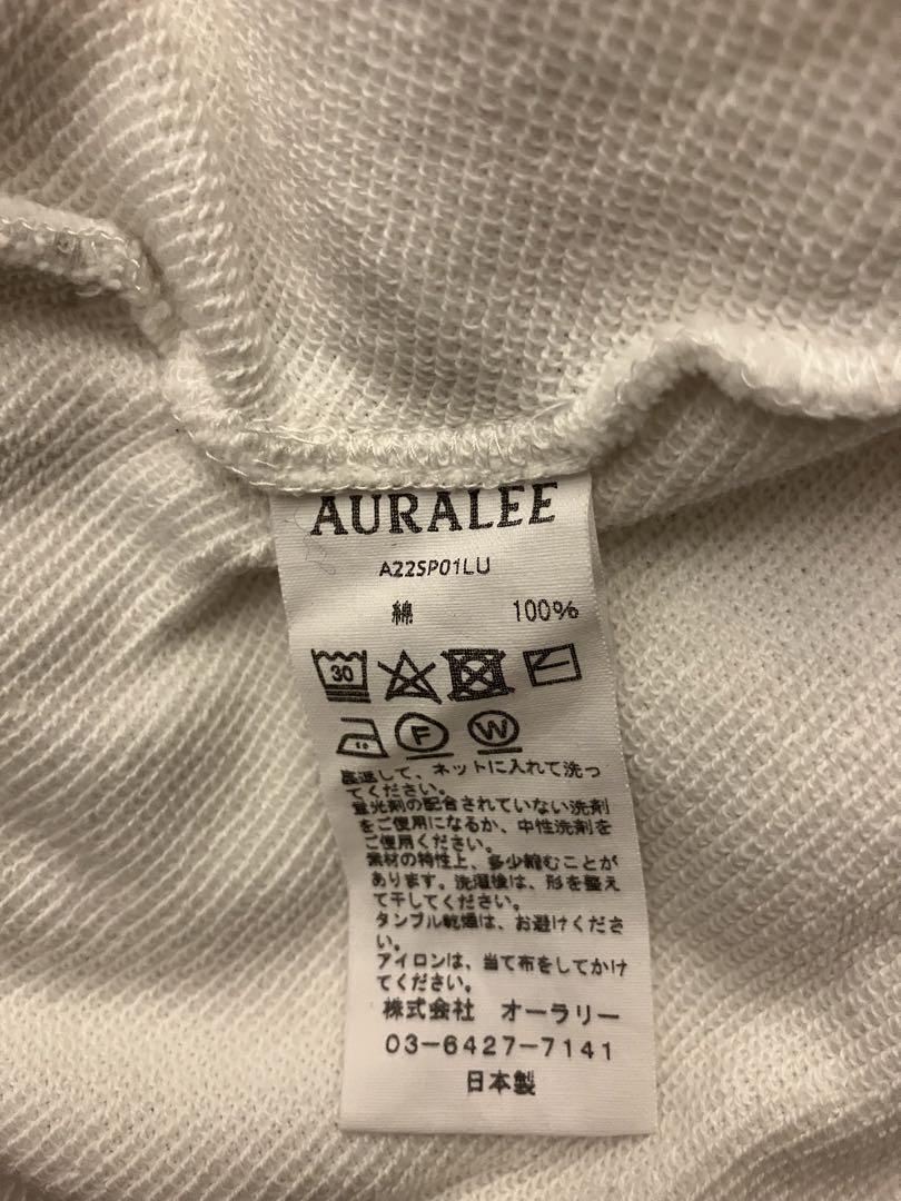 AURALEE オーラリー♪LIGHT FLOWY SWEAT PARKA