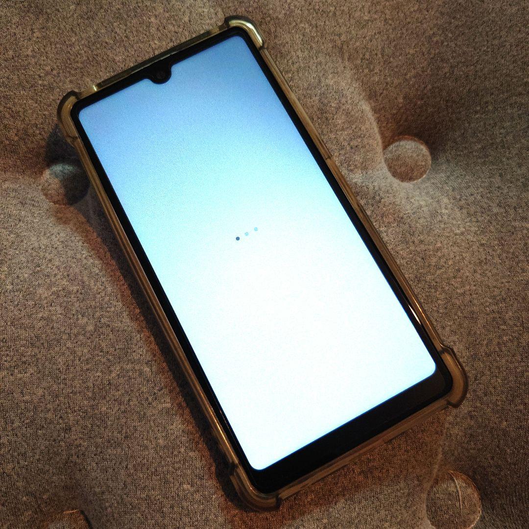 美品 SIMフリー XPERIA AceIII SOG08 64GB グレー色