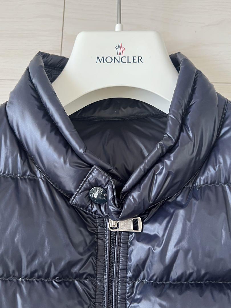 Moncler Acorus 軽量ダウンジャケット ネイビー　サイズ4