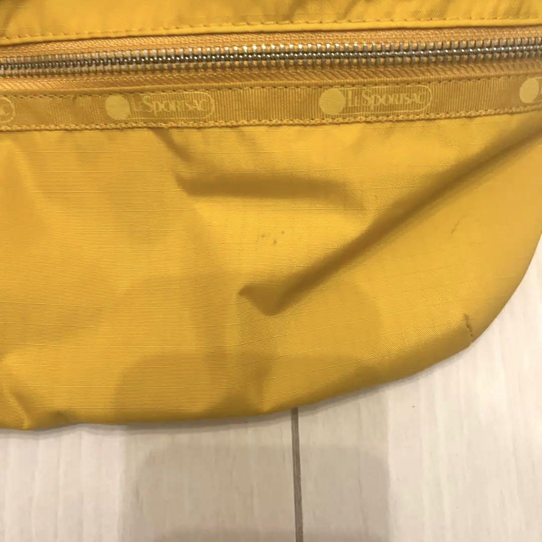 美品　レスポートサック⭐︎ボディバック　ウェストポーチ⭐︎イエロー★ 美品 レスポートサック⭐︎ボディバック ウェストポーチ