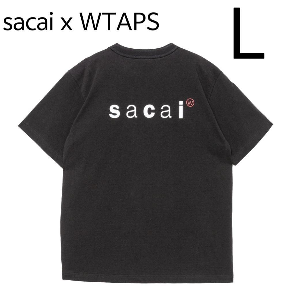 サカイ 20SS マップ柄切替Tシャツ 黒 サイズ3 アシンメトリー sacai × WTAPS 25ss Print Tシャツ ブラック size3 - メルカリ