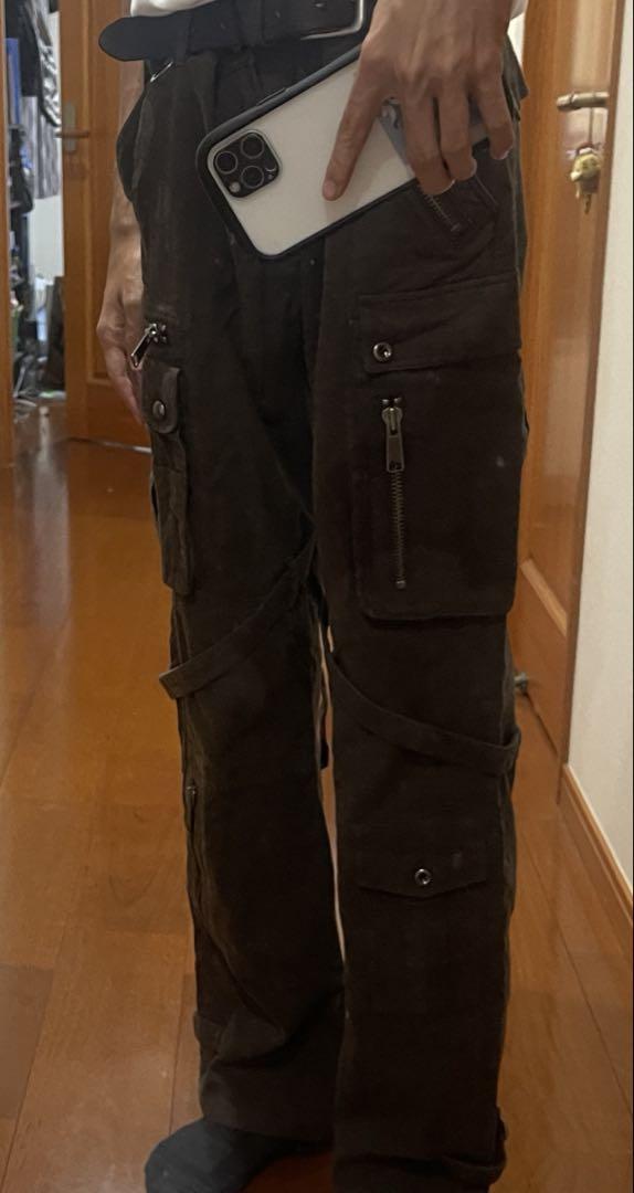 ◯KATHARINE HAMNETT LONDON ダークグレー カーゴパンツ ◯KATHARINE HAMNETT LONDON ダークグレー カーゴパンツ卸売 通販