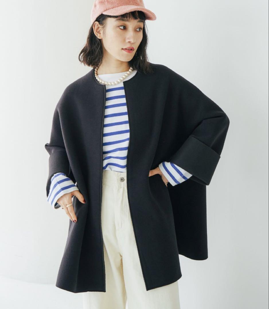 値下げ!!超美品Doux Archivesボンティングミドルコートドゥアルシーヴ