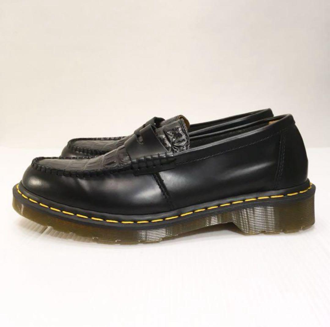 Dr. Martens Stussyコラボ ブラックローファー