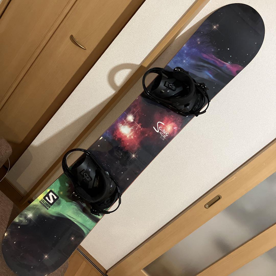 新品正規品  SALOMON × 158 SEQUENCE SALOMON RHYTHM ボード - M スノーボード