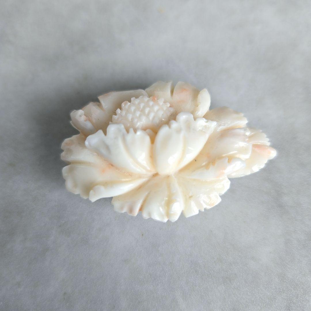 アンティーク　珊瑚　サンゴ　帯留　桃色珊瑚　瓢箪　帯留め　天然　簪　ア4　着物
