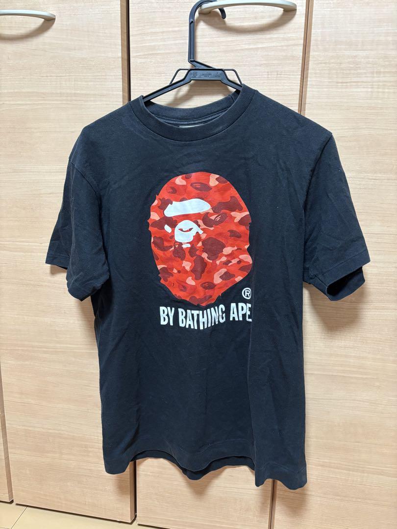 BAPE カモフラージュ Tシャツ ブラック