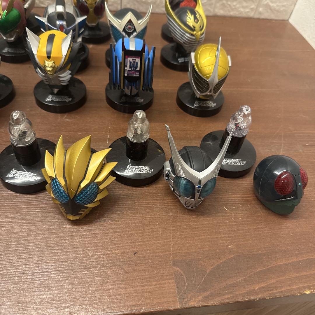 仮面ライダー　ライダーマスクコレクション　19個セット