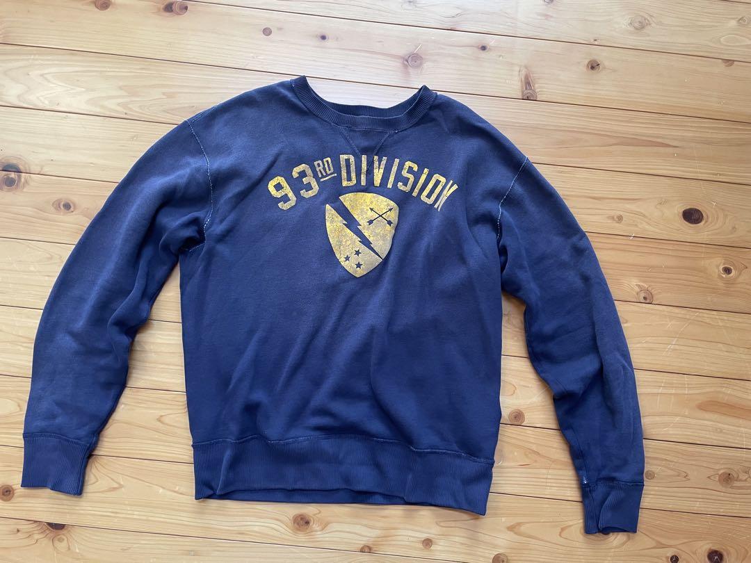 RRL “Indigo Dyed Sweat” S インディゴ 両V スウェット 針抜き