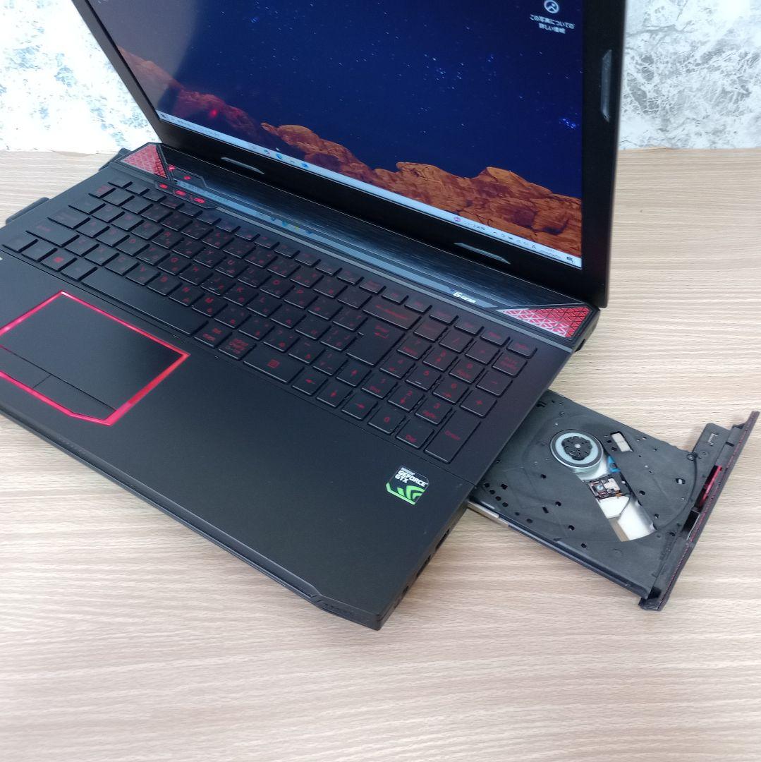 T4【GTX/SSD/i7】ゲーミングノートパソコン/フォートナイト/動画編集