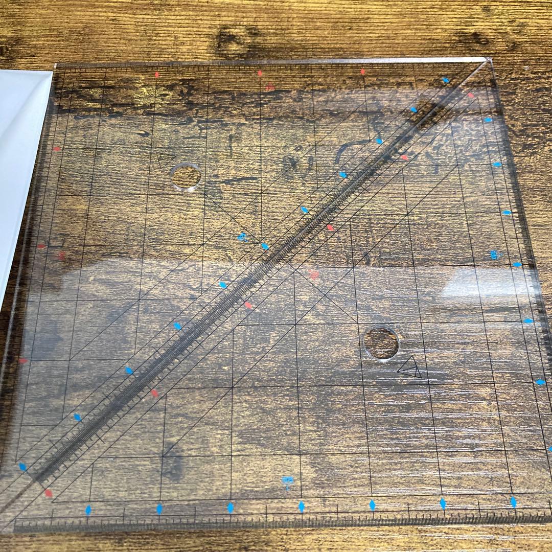 アガルート 透明三角定規 土地家屋調査士試験用 2025定規の使い方講座付き新品、♥