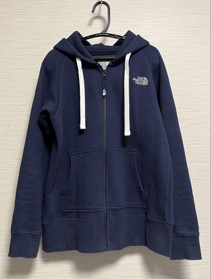 THE NORTH FACE フルジップフーディ　M ネイビー（レディース）