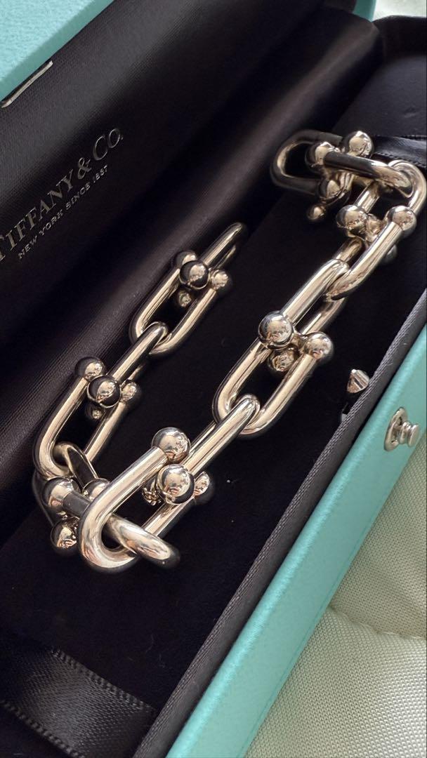 正規美品◼️Tiffany & Co. ハードウェア　ラージリンク