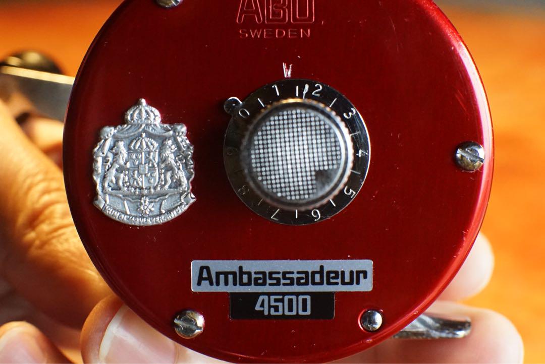 minimabreeder ABU アンバサダー 4500 チェリーレッド