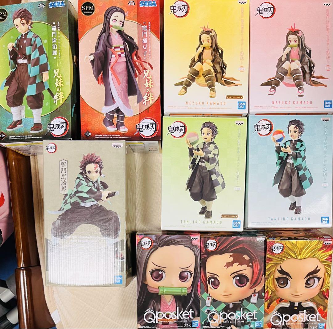 鬼滅の刃　フィギュア　まとめ売り 鬼滅の刃 フィギュア まとめ売り 未開封 ポスケット ワーコレ